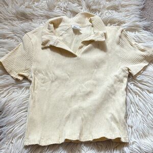 Zara kids girl’s ribbed polo